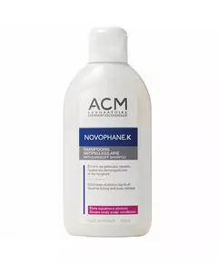 Laboratoire ACM Novophane K Hair Shampoo Anti-Dandruff, 125 ml