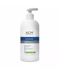 Laboratoire ACM Novophane Haarbehandlung Shampoo Zur Regulierung von übermäßigem Talg Für fettiges Haar, 500 ml
