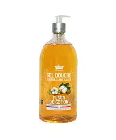 Les Petites Bains de Provence Fleur de Coton Shower Gel For Sensitive Skin, 1000 ml