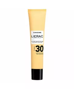 Lierac Sunissime The Sun Velvety Anti-Aging Tag Flüssigkeit Für das Gesicht SPF30, 40 ml