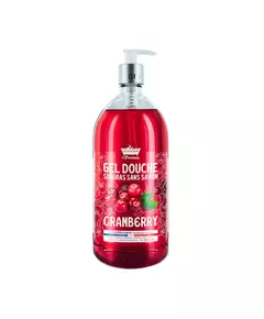 Les Petites Bains de Provence Cranberry Shower Gel For Sensitive Skin, 1000 ml