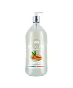 Les Petites Bains de Provence Almond Shower Gel For Sensitive Skin, 1000 ml