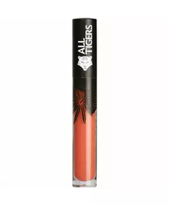 All Tigers Natural & Vegan Natürlich Matt Lipgloss 682 Wage zu stehen, 8 ml