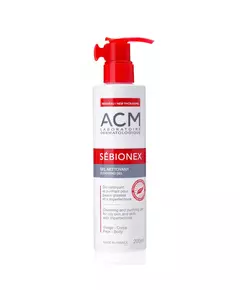 Sébionex Cleansing Gel - Cleansing gel for problematic skin, 200 ml