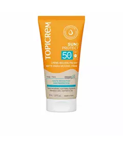 Topicrem SUN PROTECT Mousse-Creme mit mattem Finish SPF50+, 50 ml