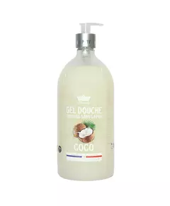 Les Petites Bains de Provence Coconut Shower Gel For Sensitive Skin, 1000 ml
