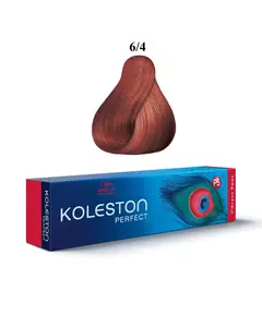 Wella Professionals Koleston Perfect Teinture permanente pour cheveux 6/4 Dark Blonde Red, 60 ml