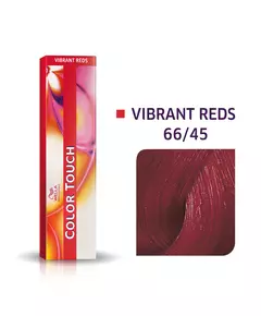 Wella Professionals Color Touch Sans ammoniaque Teinture capillaire semi-permanente 66/45 Dark Intense Red Mahogany Blonde, 60 ml