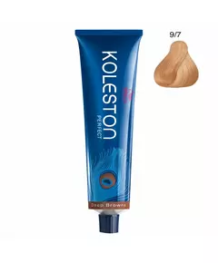 Wella Professionals Koleston Perfect Teinture permanente pour cheveux 9/7 Very Light Brown Blonde, 60 ml