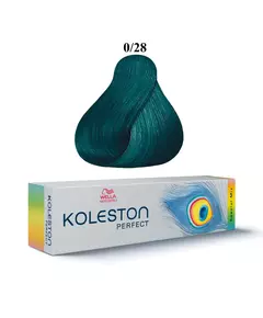 Wella Professionals Koleston Perfect Special Mix Teinture permanente pour cheveux 0/28 Matte Blue, 60 ml