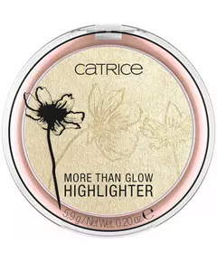 Catrice More Than Glow Leuchtend Rouge-Highlighter Kompakt 010 Ultimate Platinum Glaze, 5,9 g