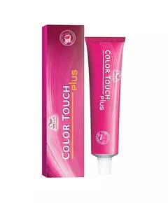 Wella Professionals Color Touch Plus Sans ammoniaque Teinture capillaire semi-permanente 33/06 Intense Dark Brown Natural Violet, 60 ml