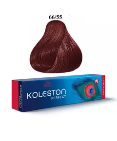 Wella Professionals Koleston Perfect Teinture permanente pour cheveux 66/55 Intense Dark Blonde Mahon, 60 ml