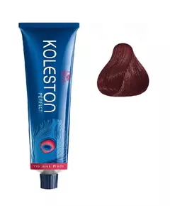 Wella Professionals Koleston Perfect Teinture permanente pour cheveux 55/55 Light Brown Intensive Mahogany Intensive, 60 ml