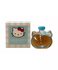 Hello Kitty Iconic Vichy Bleu Eau de Toilette Pour les filles 5 ml *Miniature, 5 ml