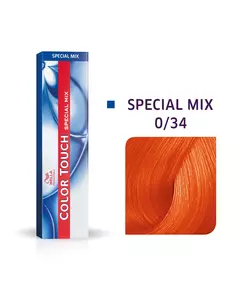 Wella Professionals Color Touch Special Mix Sans ammoniaque Teinture capillaire semi-permanente 0/34 Golden Red, 60 ml