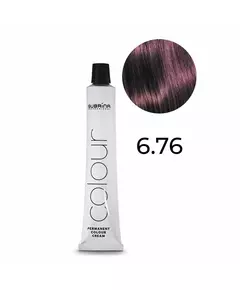 Subrina Professional Permanent Colour Argan Permanent Hair Dye 6/76 Dark Blonde Violet Chestnut, 100 ml