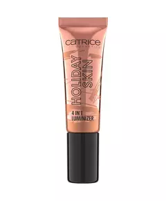 Flüssiger Highlighter fürs Gesicht Catrice Holiday Skin 4in1 010 Catching Sunrays, 10 ml