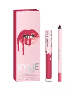 Set Kylie Cosmetics: By Kylie Liquid Lipstick 102 Extraordinary 3 ml + By Kylie Pencil Lip Liner Extraordinary, 3 ml