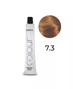 Subrina Professional Essential Colour Permanent Hair Dye 7/3 Medium Ash Blonde, 100 ml