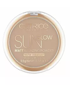 Catrice Sun Glow Matt Bronzer Kompaktpuder 030 Mittelbronze, 9,5 g