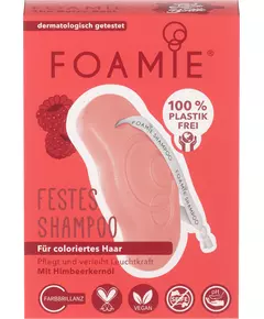 Foamie The Berry Best Barre de shampooing pour cheveux Pour la protection de la couleur, 80 g
