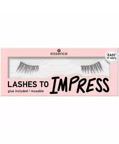 Essence Lashes To Impress Falsche Wimpern, 1 Stück