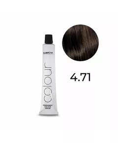 Subrina Professional Essential Colour Permanent Hair Dye 4.71 Medium Brown, 100 ml
