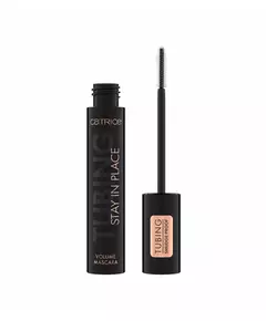 Catrice Tubing Stay In Place Volumen Wimperntusche 010 Panda-Proof Black, 11 ml