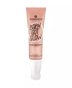 Essence Baby Got Glow Illuminating Liquid Highlighter 10 Sassy in Silk For Face, 10 ml