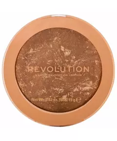 Makeup Revolution Reloaded Bronzer Kompaktpuder Machen Sie Urlaub, 15 g
