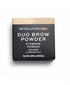 Makeup Revolution REVOLUTION PRO Vegan Augenbrauenpuder Taupe, 2,2 g