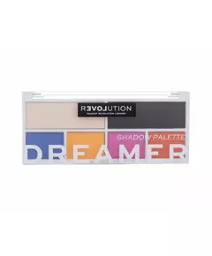 Relove By Revolution Colour Play Eyeshadow Palette Dreamer 6 Shades, 0.7 g