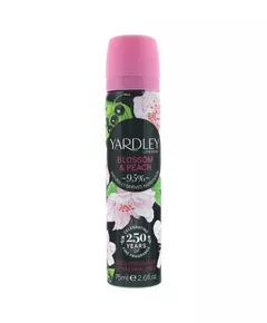 Yardley Blossom and Peach Duftspray Für Frauen, 75 ml