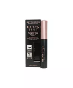 Makeup Revolution Brow Tint Augenbrauengel Dunkelbraun, 6 ml