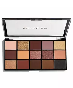 Makeup Revolution The Reloaded Lidschattenpalette Samtrose 15 Schattierungen, 16,5 g
