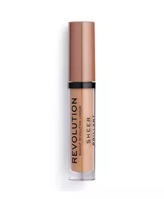 Makeup Revolution Sheer Brillant Vegan Lipgloss 119 Geschäftigkeit, 3,5 ml