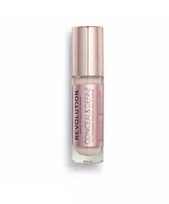 Makeup Revolution Conceal & Define Cream Concealer C3, 4 g