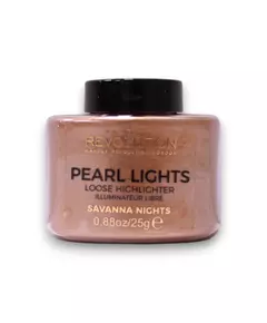 Makeup Revolution Pearl Lights Loser Highlighter-Puder Savannah-Nächte, 25 g