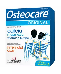 Vitabiotics Osteocare Original Vitamin D Magneziu Zinc & Calciu Maintaining A Healthy Skeletal System Vitamins 30 capsules