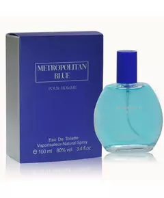 Fine Perfumery Metropolitan Blue Eau de Toilette Für Männer, 100 ml