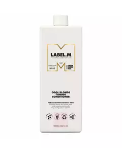 Label.M Cool Blonde Haarspülung Zur Neutralisierung von Gelbtönen, 1000 ml
