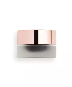Gel Eyeliner Pot with Brush - Gel eyeliner with a brush 3 g Black, 3 g