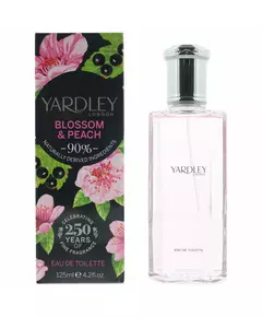Yardley Blossom and Peach Eau de Toilette Für Frauen, 125 ml