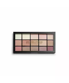 Makeup Revolution Reloaded Palette Eyeshadow Palette Reloaded Iconic 15 Shades, 16.5 g