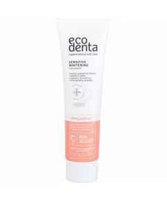 Whitening Toothpaste for Sensitive Teeth and Gums Ecodenta Omyadent Sensitive Whitening, 100 ml