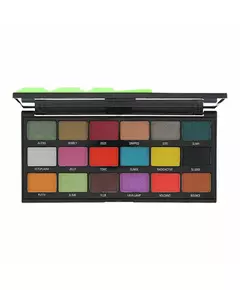 I Heart Revolution Slime Eyeshadow Palette 18, 18 g