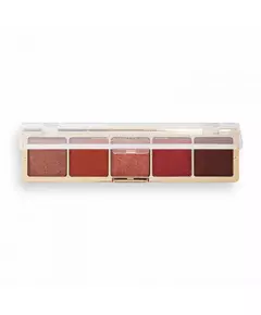 Revolution Pro Glam Lidschattenpalette Ich bin alles verbrannt nackt 5 Schattierungen, 5,5 g