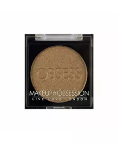 Makeup Revolution Obsession Lidschattenpuder E177 Rehbraun, 2 g