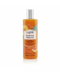 I Love Signature Collection Paraben-Free Cleansing Exotic Fruits Body Wash, 360 ml